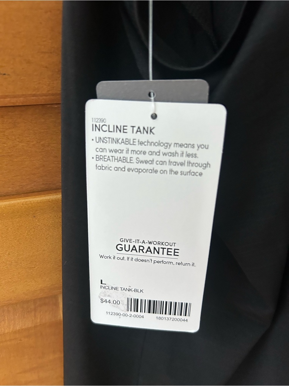 Athleta Black Racerback Tank - Picture 5 of 6